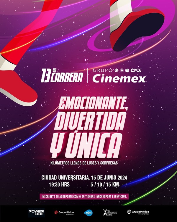 13 Carrera Cinemex