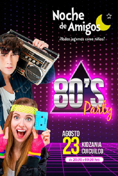 Back to 80´s en KidZania