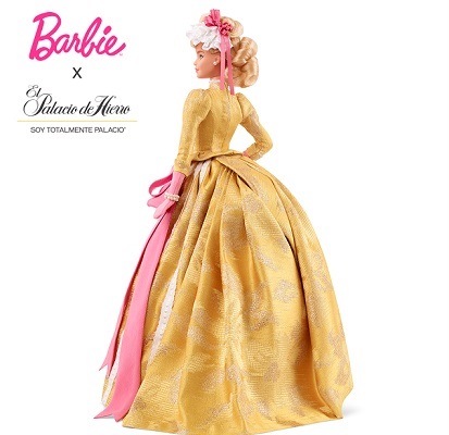 Mattel presenta una edición especial de Barbie por aniversario de El Palacio de Hierro