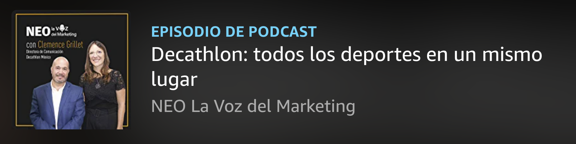 Neo, la voz del Marketing