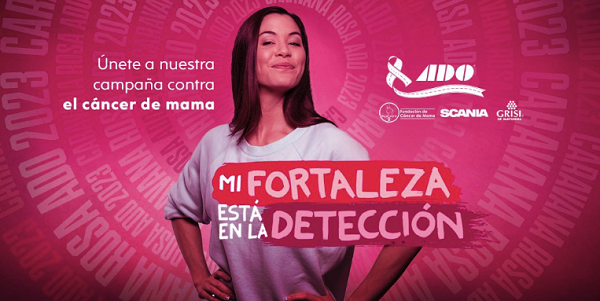 Caravana Rosa ADO y Grupo Grisi promueven la detección a tiempo del cáncer de mama