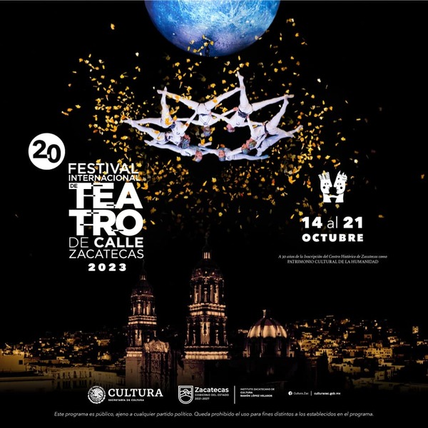 Cartel del Festival Internacional de Teatro de Calle 2023