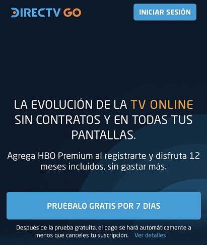 DIRECTV GO disponible para clientes AT&T