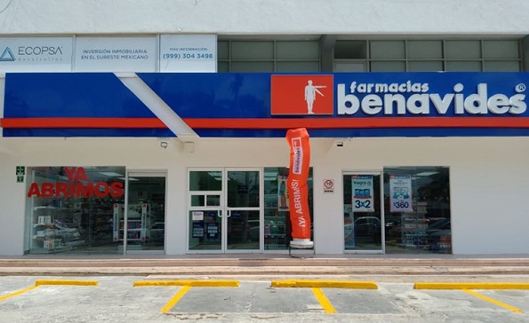 Farmacias Benavides continúa su expansión en el sureste mexicano