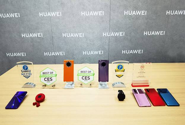 Huawei recibe reconocimientos en CES 2020