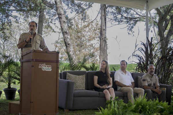 Frank Carlos Camacho habla de los programas de conservación de Africam Safari