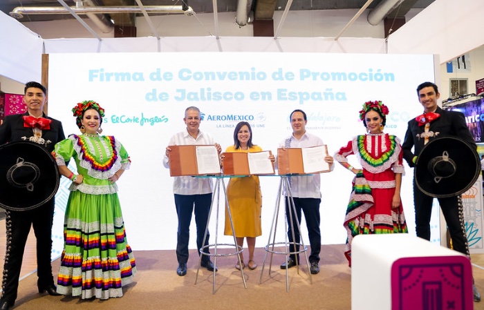 Jalisco y Yucatán firman convenio con Viajes El Corte Inglés