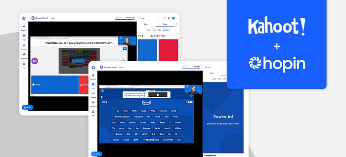 Kahoot! anuncia alianza con Hopin