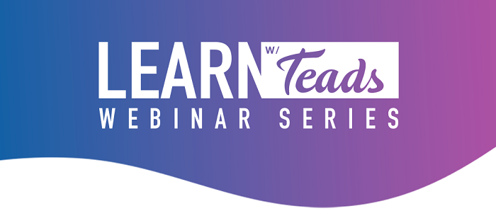 Learn with Teads: webinars acerca del mercado publicitario