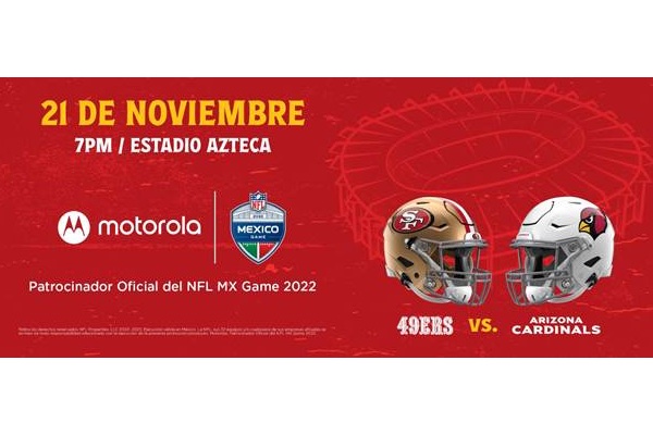 Motorola se convierte en patrocinador oficial del NFL MX Game 2022