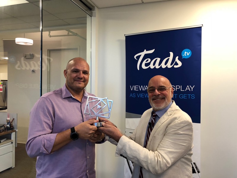 Produ Award para Teads por Axe