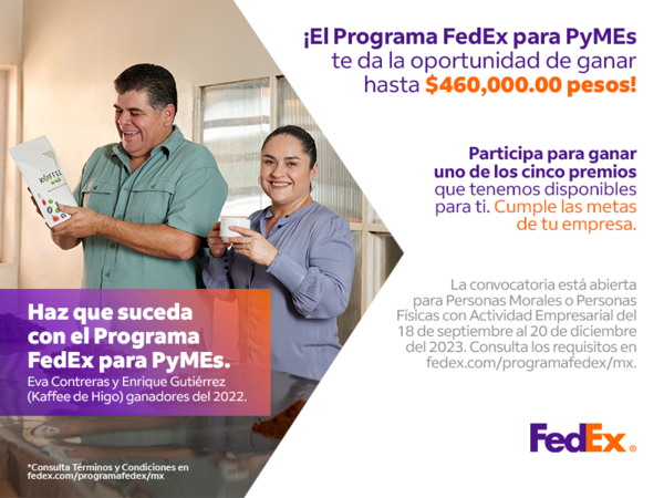 Cartel del Premio FedEx