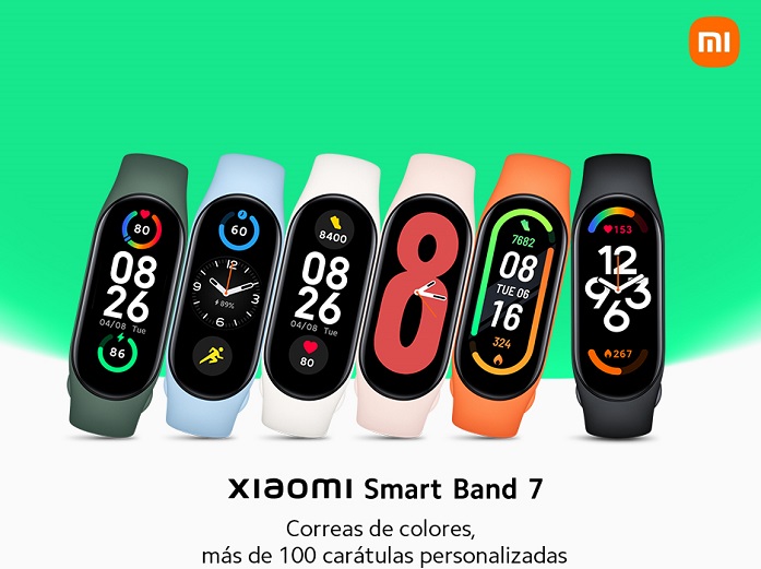 Xiaomi presenta en México la Smart Band 7 