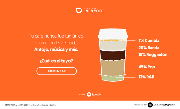 Starbucks se incorpora a la plataforma de DiDi Food