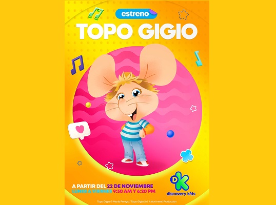 Topo Gigio llega a Discovery Kids