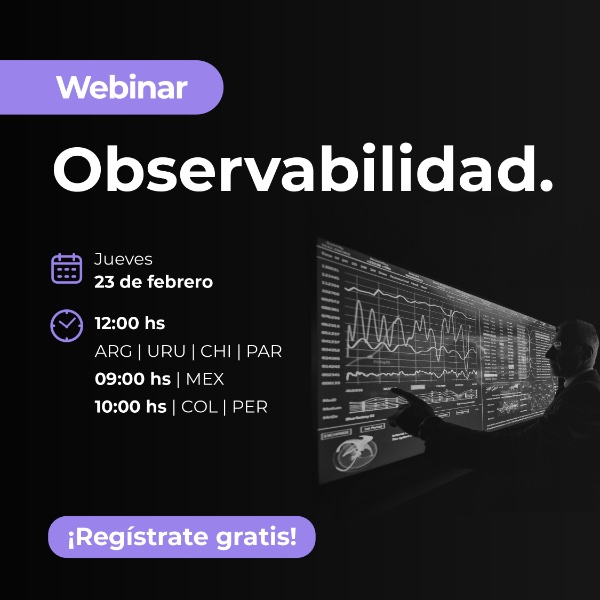 Observabilidad, el tema que abordará Nubiral en un webinar