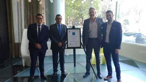 Entrega del reconocimiento Green Key W México City