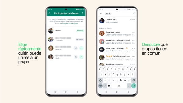 WhatsApp lanza actualizaciones para grupos