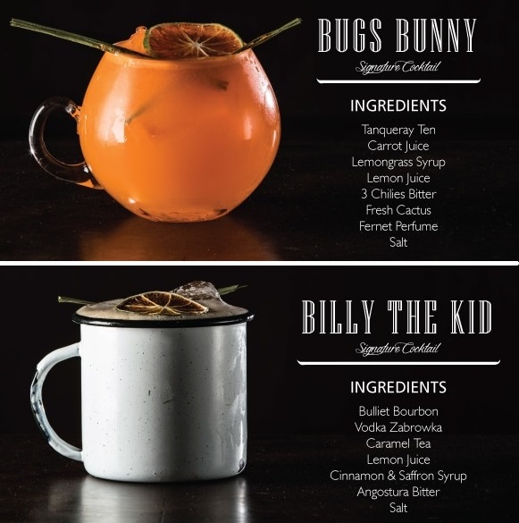 Bugs bunny y billy the kid cocteles de fifty mils