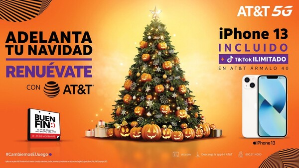 Imagen promocional del Buen Fin en AT&T