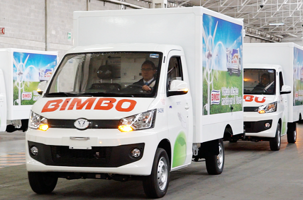 Grupo Bimbo incrementará su flota de camiones eléctricos