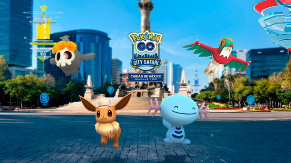 Poster del Pokemon GO City Safari 2023