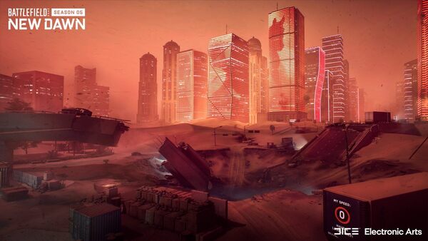 Imagen promocional de Battlefield 2042