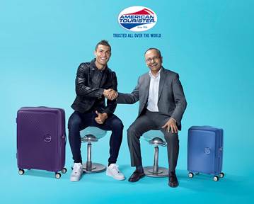 La marca mundial de equipaje de estilo de vida y juvenil, American Tourister, anuncia que la estrella del balón pie brasileño, Cristiano Ronaldo, es el nuevo embajador de la marca para el 2018.