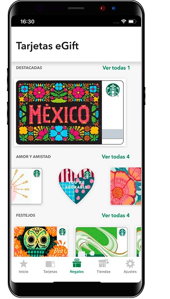 Starbucks Rewards™ estrena look