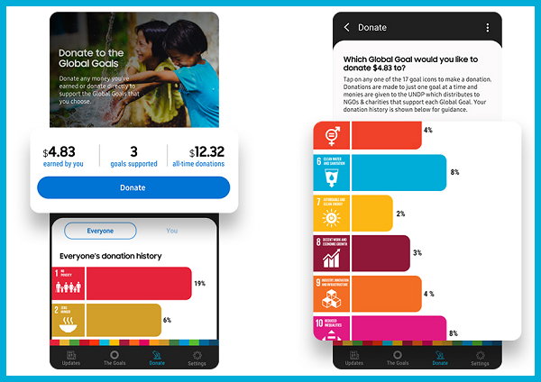 Samsung Global Goals App