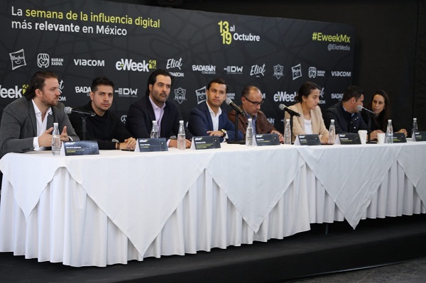 Presentan eWeek: la semana de la influencia digital