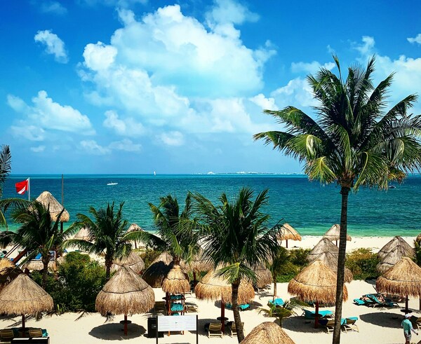 Foto de la playa de isla mujeres