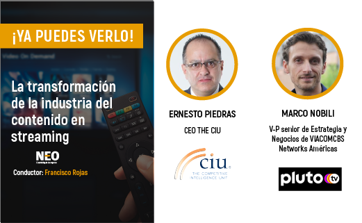 Master class: Transformación de la industria del contenido en streaming