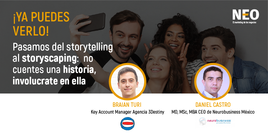 Webinar: DEL STORYTELLING AL STORYSCAPING