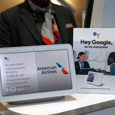 American Airlines utiliza Google Assistant 