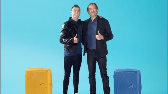 onaldo, embajador de Samsonite American Tourister