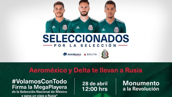 Aeromexico, Rusia 2018, Selección Mexicana, NEO