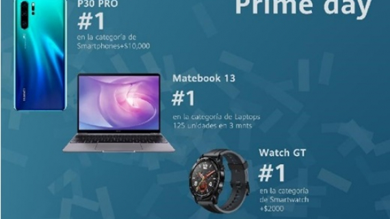 Huawei arrasa en Prime Day 2019