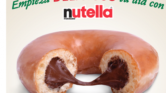 ​  Krispy Kreme para los amantes de la Nutella [Dar clic y arrastrar para mover] ​