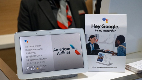 American Airlines utiliza Google Assistant 