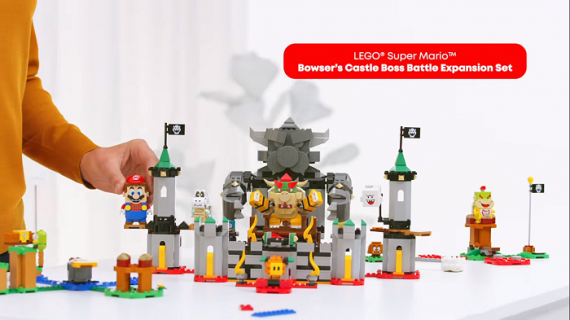 LEGO presenta sets de Super Mario