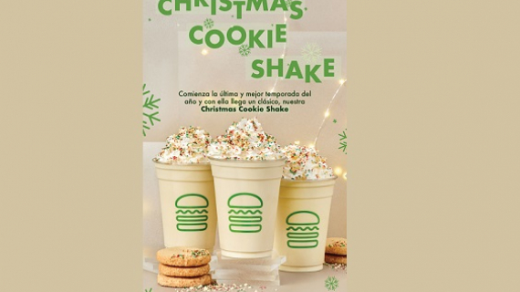 Llega el sabor navideño de Christmas Cookie Shake 