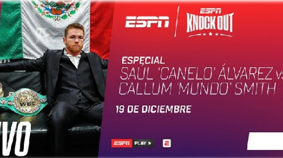 "El Canelo" Álvarez llega a ESPN