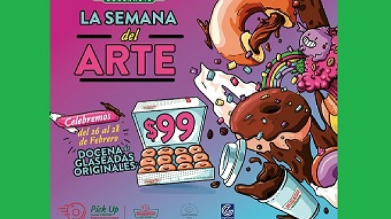 Semana del Arte con Krispy Kreme