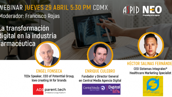 Webinar: Transformación digital de la industria farmacéutica 