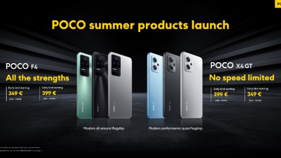 POCO F4 y POCO X4 GT, los flagships que llegan al mercado mexicano