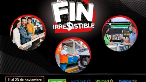 Walmart de México y Centroamérica lanza su 4a. edición de “El Fin Irresistible”