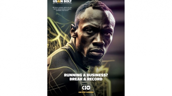 KIO Networks presenta a su nuevo Chief Sprint Officer: Usain Bolt