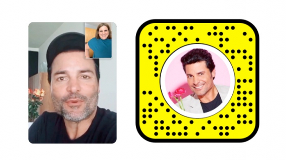 Snapchat habilita el lente “Saludos Chayanne” para el Día de las Madres