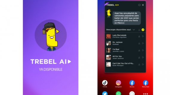 TREBEL Music lanza función basada en Inteligencia Artificial 